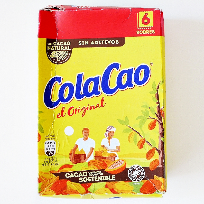 コラカオ　オリジナル　チョコレートドリンクの素　ColaCao 6袋入り
