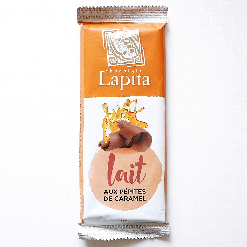 Lapita lait AUX PÉPITES DE CARAMEL　ラピタ　キャラメルチップ入りミルクチョコレート