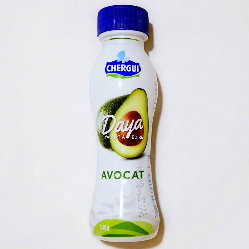 CHERGUI Daya YAOURT À BOIRE AVOCAT 330g　アボカドジュース　飲むヨーグルト 