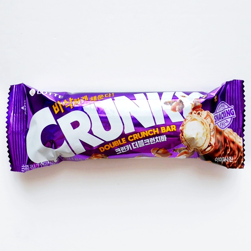 ロッテ　クランキー　ダブルクランチバー　LOTTE　CRUNKY