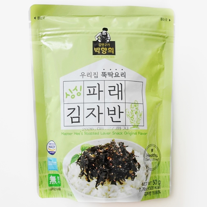 パクヒャンヒ海苔　キムジャバン　オリジナル味　青のり味　青海苔味　韓国のりふりかけ