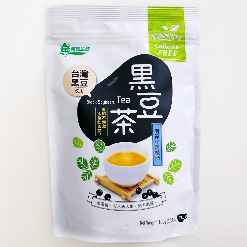 義美生機　黒豆茶　ティーバッグ10個入り