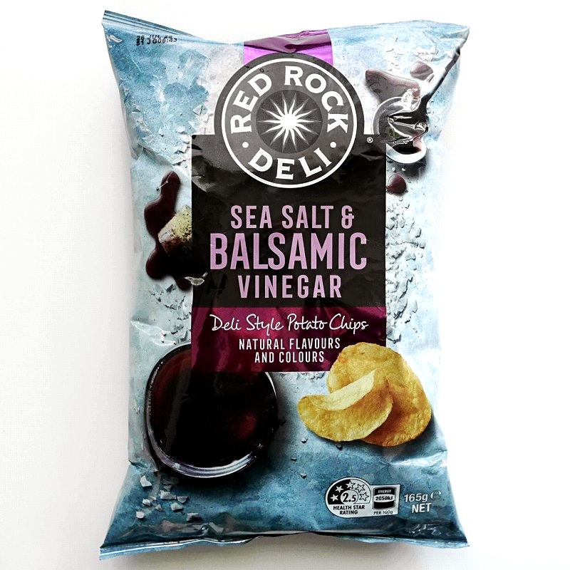 レッドロックデリ　ポテトチップス　RED ROCK DELI SEA SALT & BALSAMIC VINEGAR