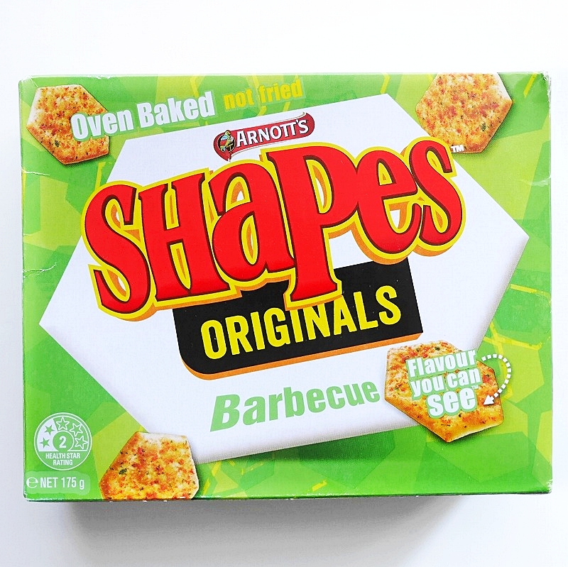 アーノッツ　シェイプス　オリジナル　バーベキュー味　スナック　ARNOTT'S Shapes ORIGINALS