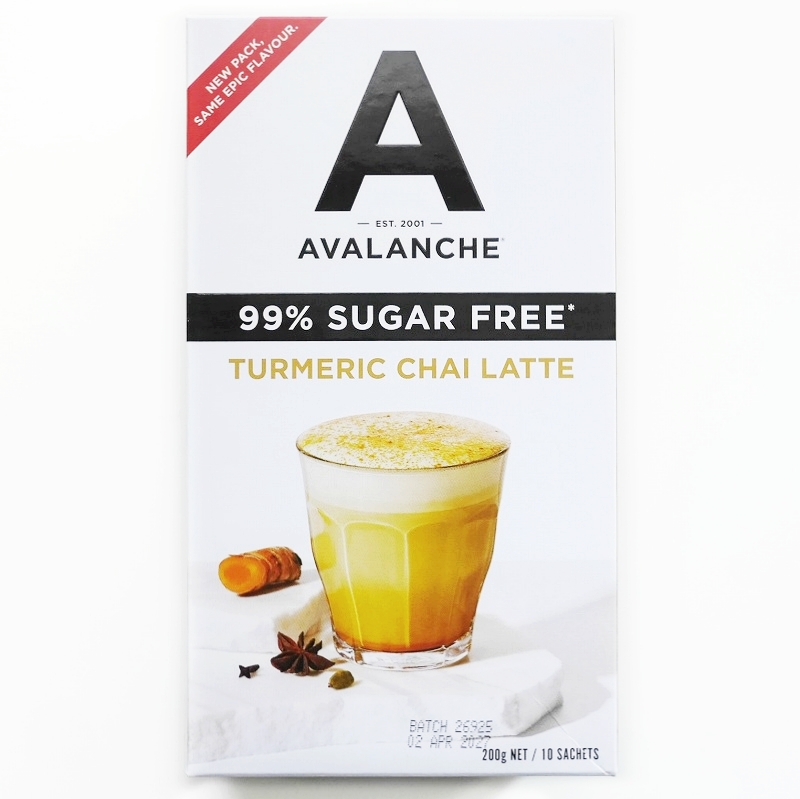AVALANCHE　アバランチ　インスタントターメリックチャイラテ　10本入り　TURMERIC CHAI LATTE