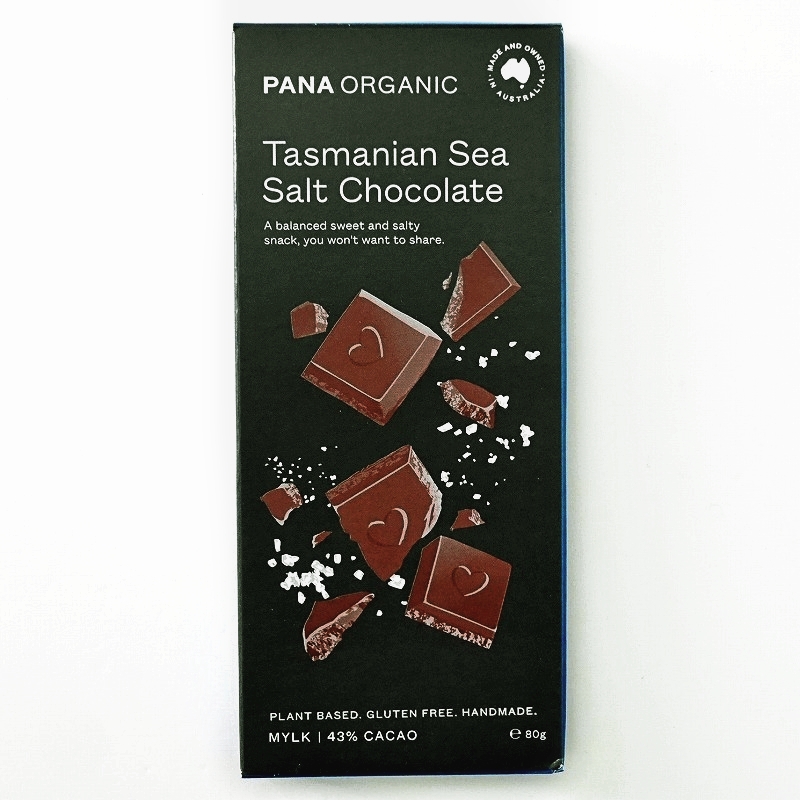 パナオーガニック　タスマニアンシーソルトチョコレート　PANA ORGANIC Tasmanian Sea Salt