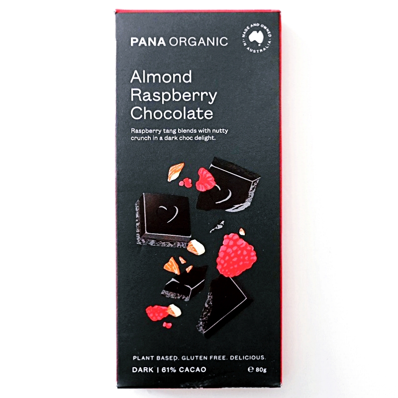 パナオーガニック　アーモンドラズベリーチョコレート　PANA ORGANIC Almond Raspberry