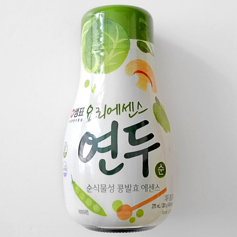 センピョ　ヨンドゥ　純　ライト　純植物性大豆発酵エッセンス　液状調味料　泉標　요리에센스　연두