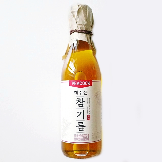 ピーコック　済州産　ごま油　250ml　PEACOCK　제주산　참기름