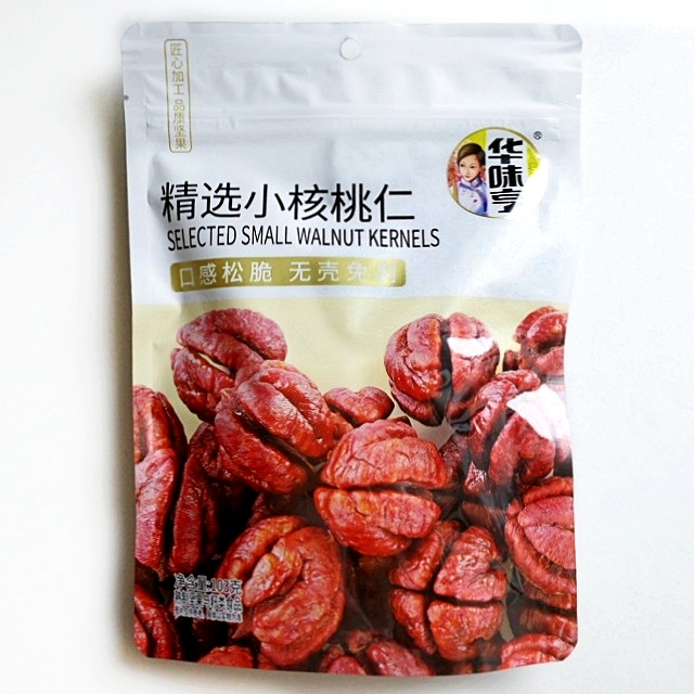 华味亨　華味亨　精選小核桃仁　ヒッコリーナッツ　SELECTED SMALL WALNUT KERNELS　103g