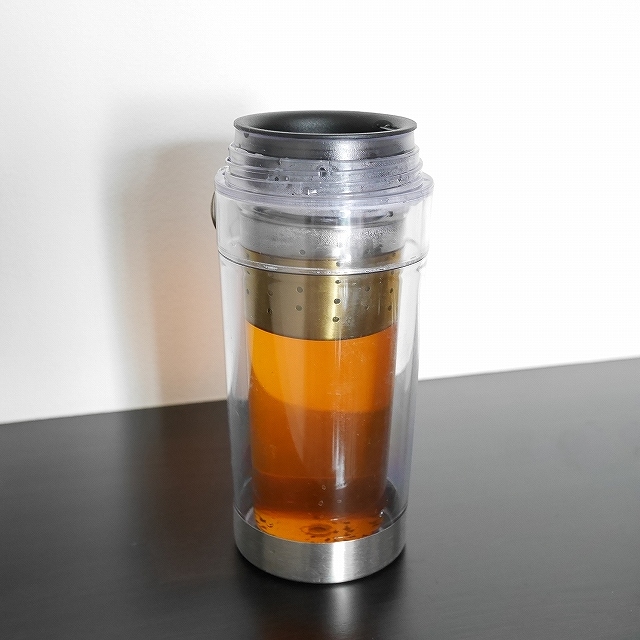 シティスーパー 茶漉し付き水筒 茶こし City Super マイボトル（大）ティーストレーナー付きダブルウォールマグの口コミ