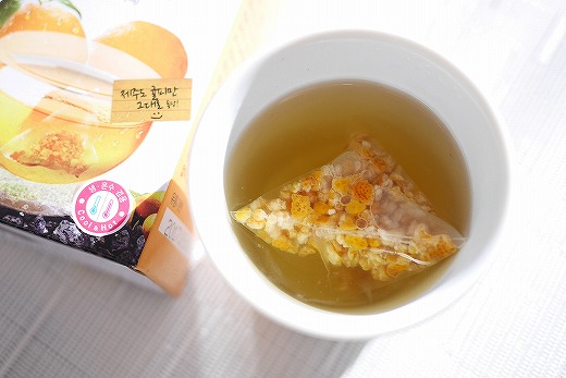 オムニハーブ キュルピ茶 みかんの皮のお茶 ミカン 陳皮 ティーバッグ 12g 2g×6 귤피차の口コミ