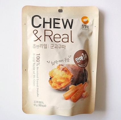 清浄園 CHEW＆REAL チューアンドリアル 干し焼き芋 干し芋 干しイモ さつまいも 60g×３パックの口コミ