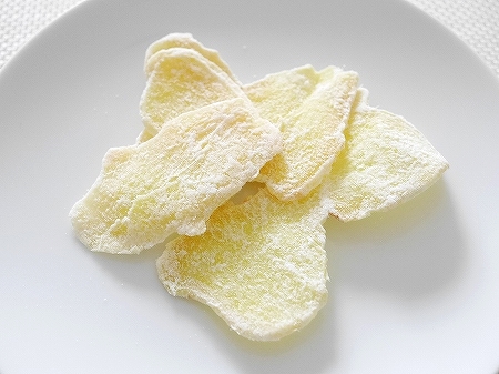 ジンジャーチップス From Natural 100% Fresh 150g ショウガ 生姜の口コミ