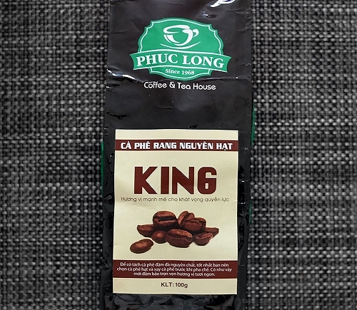 PHUC LONG フクロン コーヒー豆 キング KING 100gの口コミ