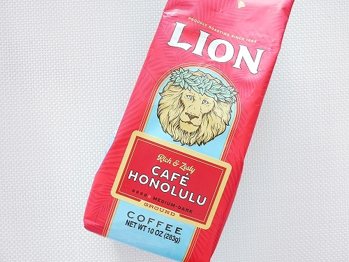 ライオンコーヒー カフェホノルル 粉 LION CAFE HONOLULU 283g の口コミ