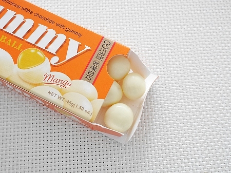 義美QQ巧克球 芒果白巧 Gummy グミーチョコボールマンゴー ホワイトチョコの口コミ
