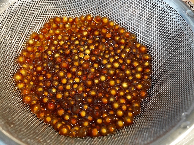 特級 珍珠粉圓 台湾噯仙堂 紅心粉圓 乾燥タピオカ 150gの口コミ