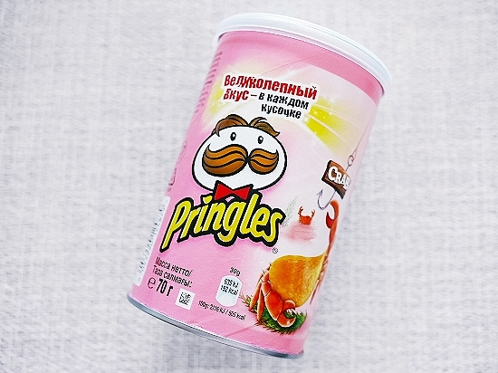 プリングルズ　ポテトチップス　カニ味　Pringles　CRAB　70gの口コミ