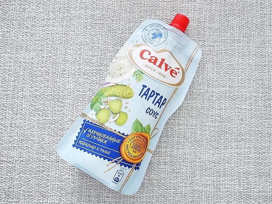 Calve　タルタルソース　ТАРТАР СОУС　230gの口コミ