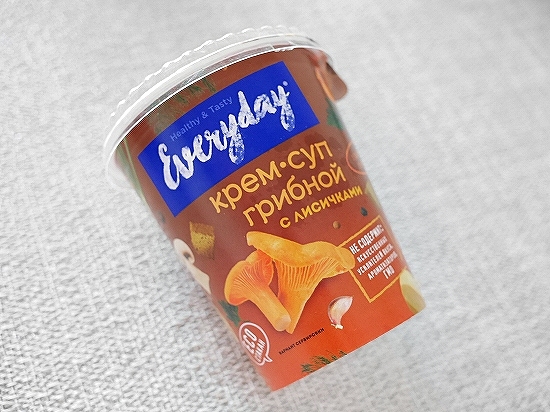 Everyday　きのこのクリームスープ　アンズタケ入り　カップスープの口コミ