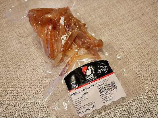 オセアニア　干しヒラメ　100g　OCEANIA　КАМБАЛА　сушено-вяленая　соломкаの口コミ