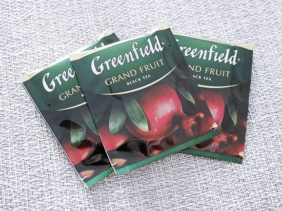 グリーンフィールド　グランドフルーツ　ザクロティー　ティーバッグ紅茶　Greenfield　GRAND FRUITの口コミ