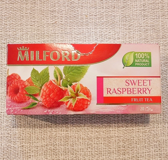 ミルフォード　スイートラズベリーフルーツティー　ティーバッグ　20個入り　MILFORD　SWEET RASPBERRYの口コミ
