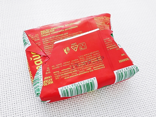 キプリノ　アルタイバター　82%　180g　Киприно МАСЛО СЛИВОЧНОЕ АЛТАЙСКОЕの口コミ
