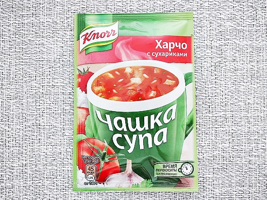 クノールカップスープ　カルチョスープ　Knorr　Чашка супаХарчоの口コミ