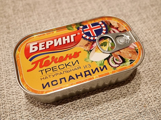 タラ肝　タラの肝　タラレバー缶詰　БЕРИНГ　Печень　ТРЕСКИの口コミ