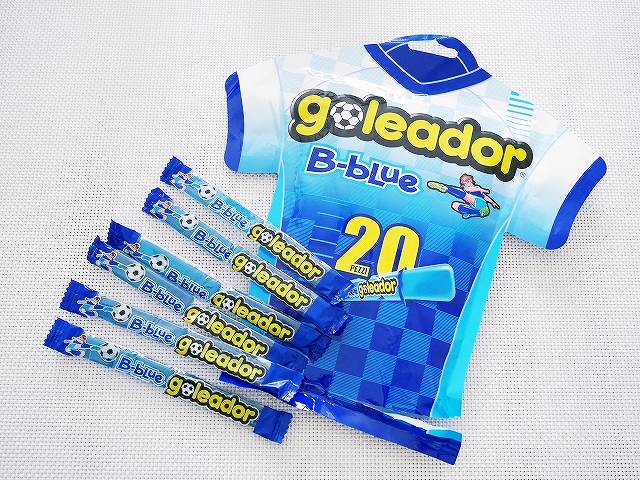 PERFETTI goleador B-blue ゴレアドール グミキャンディー Bブルー 20本入りの口コミ
