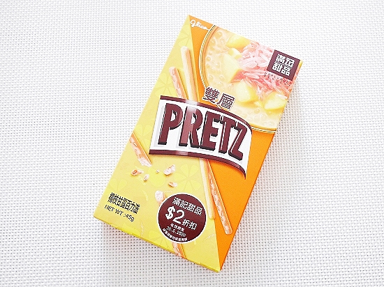 グリコ×滿記甜品　固力果　雙層　プリッツ　PRETZ　楊枝甘露百力滋　香港スイーツ味　満記甜品の口コミ