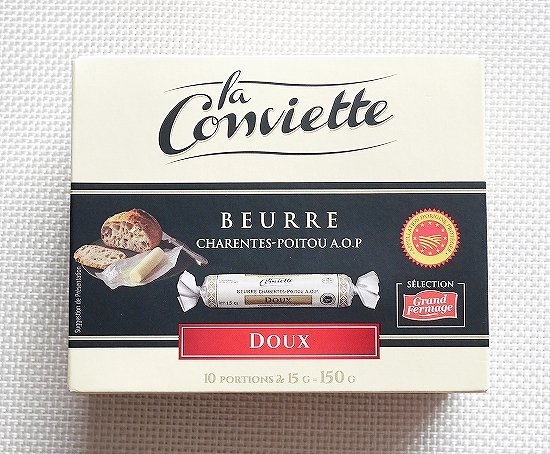 la conviette BEURRE DOUX ラ・コンヴィエッテ ミニバター 無塩150g コンビエットの口コミ