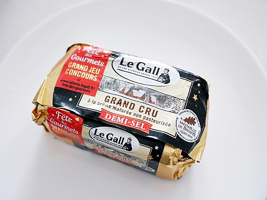 Le Gall GRAND CRU DEMI-SEL　ルガール　生バター　有塩　グランクリュ　250gの口コミ