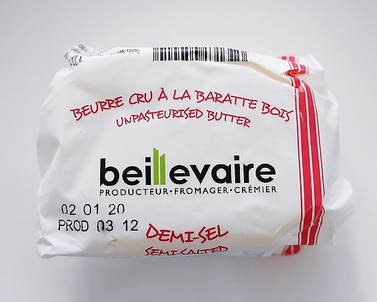 beillevaire ベイユヴェール DEMI-SEL 有塩 生バター BEURRE CRU 125gの口コミ