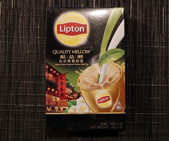 リプトン　Lipton　絶品醇台式茉香奶茶　台湾式ジャスミンミルクティー　19g×10　インスタントミルクティーの口コミ