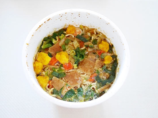 NISSIN　出前一丁　カップ麺　麻油味　ごま油味　日清食品の口コミ