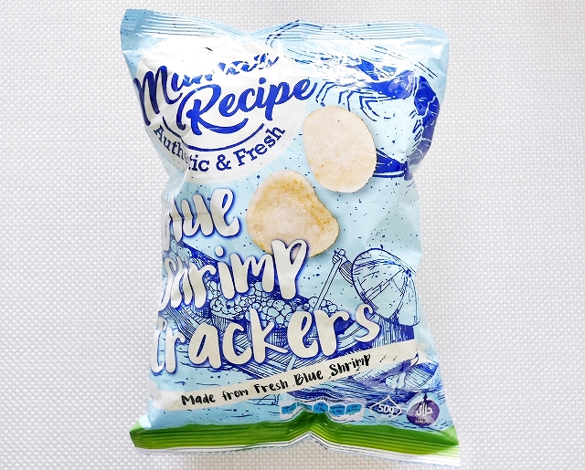 ブルーシュリンプクラッカー オリジナル えびせん Mama's Recipe Blue Shrimp Crackersの口コミ