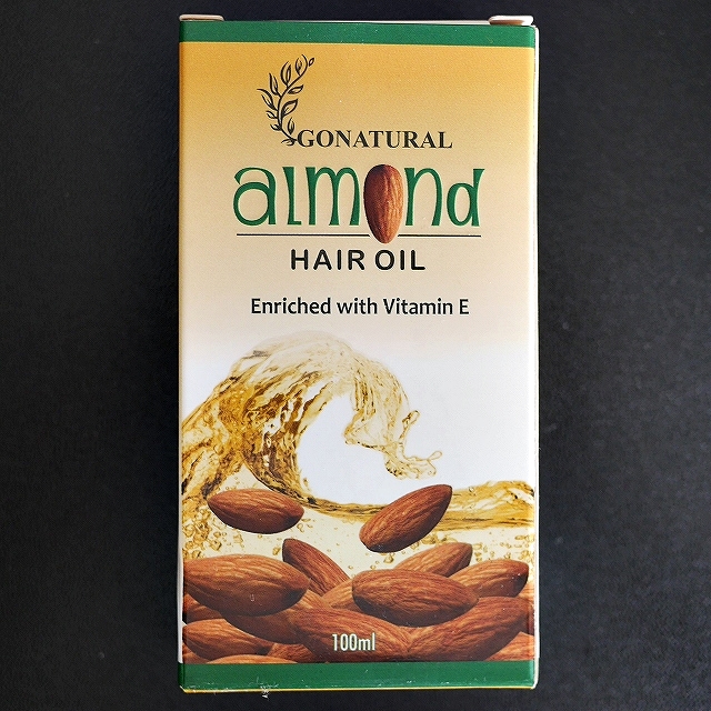 Go Natural アーモンドヘアオイル アーモンドオイル GONATURAL ALMOND HAIR OIL の口コミ
