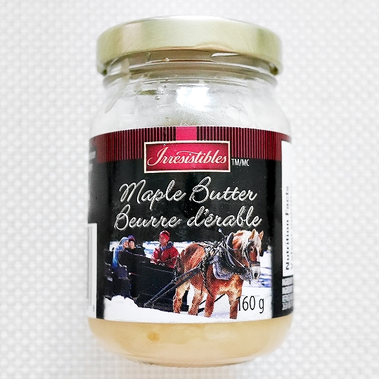 Irresistibles メイプルバター メープルバター メープルスプレッド Maple Butter 160g の口コミ