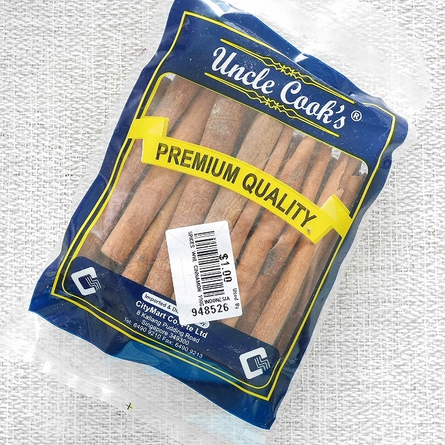 Uncle Cook's　シナモンスティック　100gの口コミ