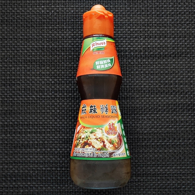 クノール　Knorr　家楽牌　麻辣鮮露　118g　MALA LIQUID SEASONINGの口コミ