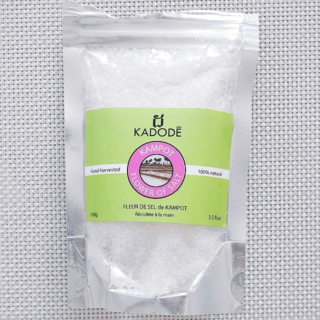KADODE カンポットフラワーオブソルト KAMPOT FLOWER OF SALT 塩の花 フルールドセル 100gの口コミ