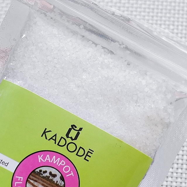 KADODE カンポットフラワーオブソルト KAMPOT FLOWER OF SALT 塩の花 フルールドセル 100gの口コミ