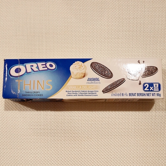 オレオ シンズ バニラディライト クッキー OREO THINS VANILLA DELIGHT 95gの口コミ