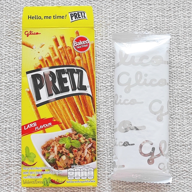 グリコ　プリッツ　ラープ味　glico PRETZ LARBの口コミ