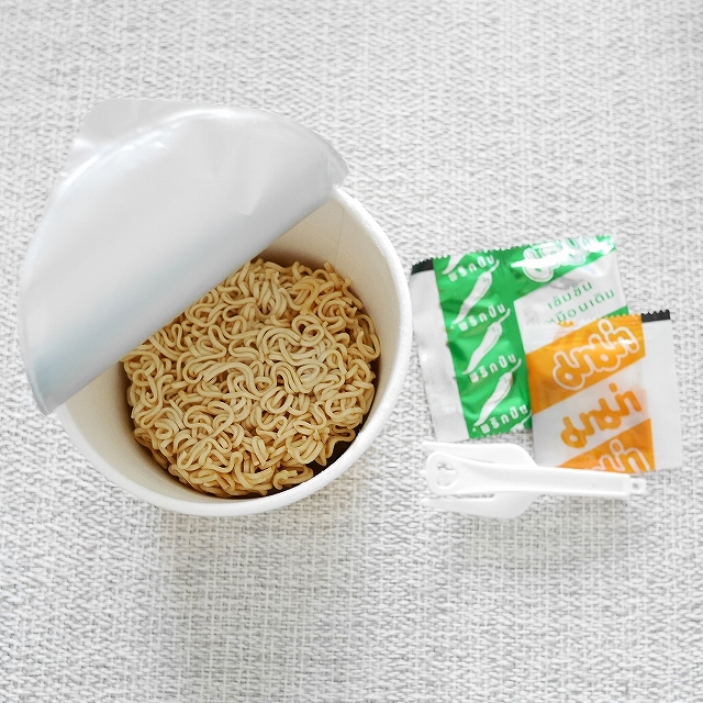 MAMA CUP LEK MINCED PORK　ママー　小さいインスタントカップ麺　ミンチポーク味　豚ミンチ 42gの口コミ