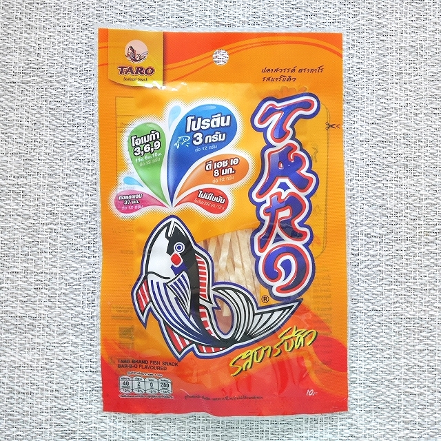 TARO FISH SNACK BAR-B-Q BBQ　タロー　フィッシュスナック　魚スナック　おつまみ　バーベキューの口コミ