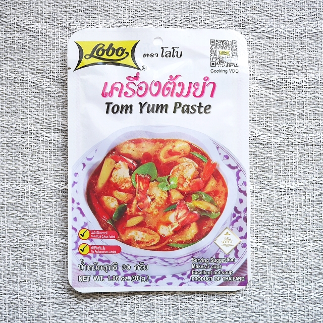 Lobo Tom Yum Paste　ロボ　トムヤムクンペースト　トムヤムペースト　トムヤムクンの素　トムヤンクンの素の口コミ